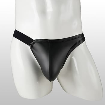 String masculin, poliester respirabil, fără cusături, talie medie, căptușeală în zona inghinală cu Spandex