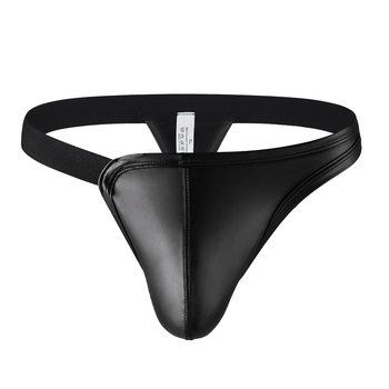 String masculin, poliester respirabil, fără cusături, talie medie, căptușeală în zona inghinală cu Spandex