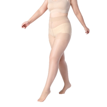 Plus-size žene ultra-tanke najlon čarape, otporne na zapetljavanje, s ananas uzorkom