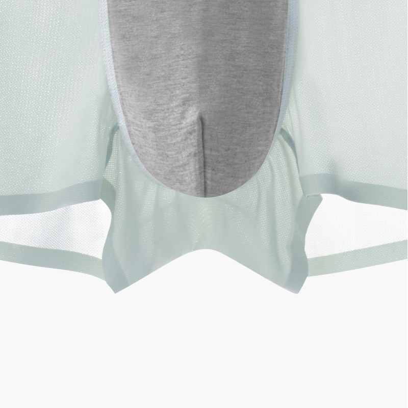 Vyriski boxeriai su atviru tarpkojo, antibakteriniai, kvėpuojantys, vidutinio juosmens pločio, pagrindinis audinys nailonas, kirkšnies kišenės medvilnė