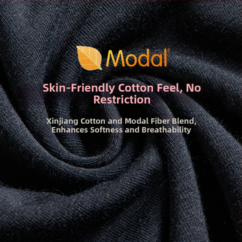 Vīriešu termiskais komplekts apģērbam — modal audums, kokvilnas oderējums, plāns materiāls, vidēja siltuma īpašība, slaids griezums