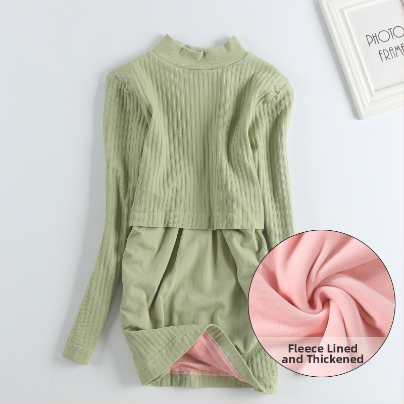 Nėščiųjų slaugos palaidinė su gobtuvu – nailono-kokvilės mišinys, ilgomis rankovėmis, siauras kirpimas, rudens–žiemos sezonas