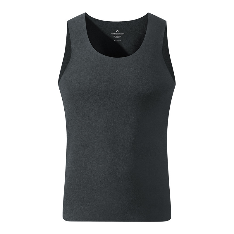 Mellény férfiaknak fleece-béléssel, 300 g, poliészter 92,5%, téli 2023