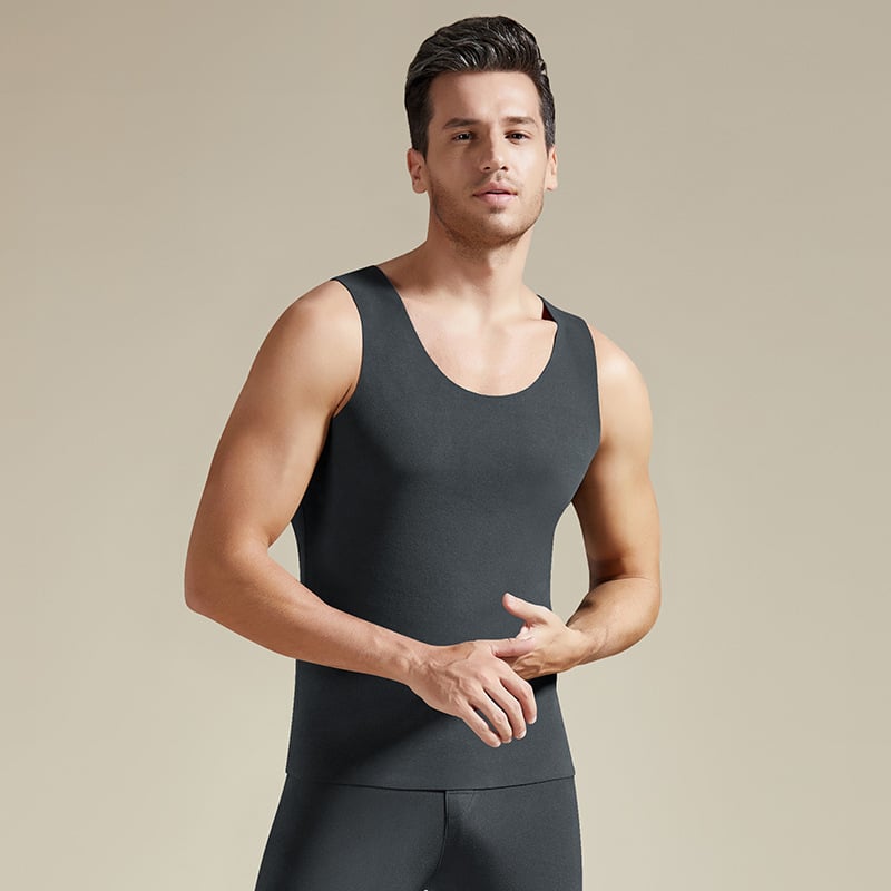 Mellény férfiaknak fleece-béléssel, 300 g, poliészter 92,5%, téli 2023