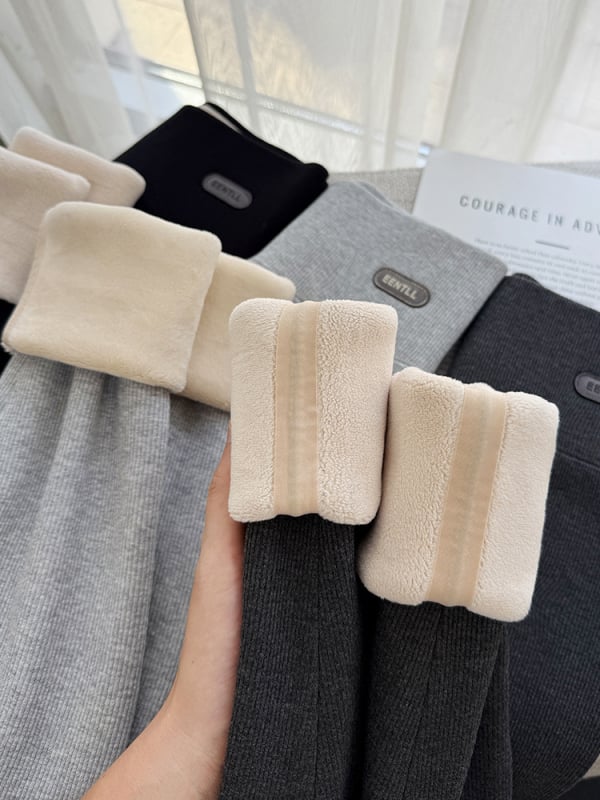 TT2439 Ženske – jesensko–zimske debeli flisani termalni legging tajice