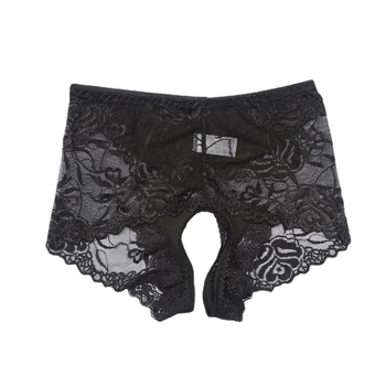 Ženske gaćice od čipke s prozirnom mrežom, Jacquard tkanina, glavni materijal najlon, Modal podstava ANK003