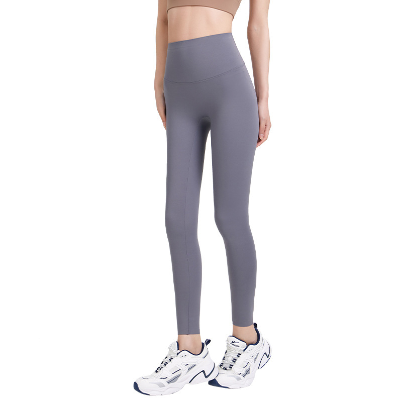 Nylon cropped joga tajice za žene, visoki struk, podizanje bokova, tanke, 3D uzorak