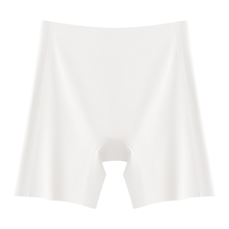 Moterų Ice Silk saugos kelnaitės su vidutine juosmenine, 95% nailonas, Ice Silk įdaila kirkšnyje, apsauga nuo ekspozicijos