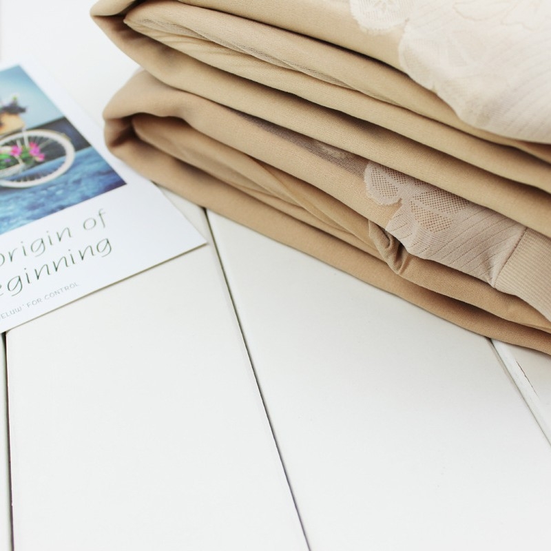 300 g jesensko-zimske dvostruko tople tajice boje kože s fleece podstavkom