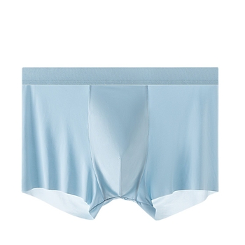 Ljetne muške bezšivne bokserice od Ice Silk, antibakterijska podstava od Mulberry svile 7A