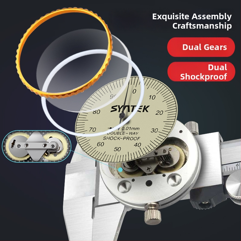 Dial kaliper s ciferníkom, priemyselnej triedy nerezová oceľ, vysoká presnosť, rozsah 0-150-200-300 mm
