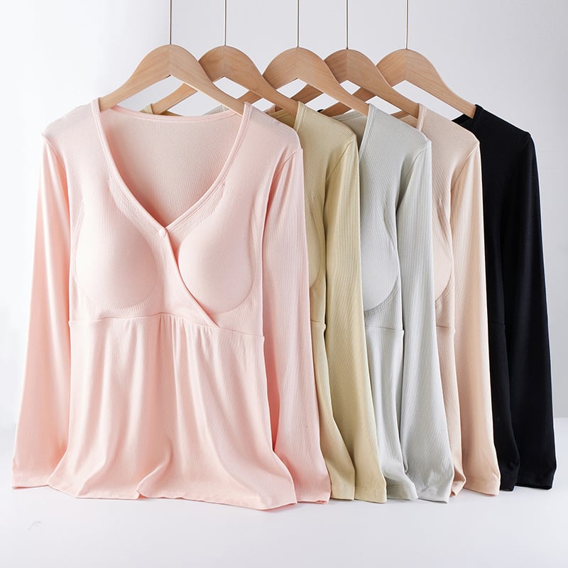 Βαμβαρινό τοπ θηλάσμου με κουκούλα για μητρότητα και λοχεία, απλό καθημερινό στυλ, μακριά μανίκια, μεσαίο βάρος υφάσματος