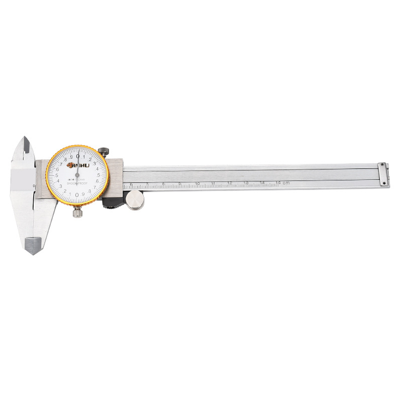 Golden Tiger верниер калипер, механичен индикатор, за обработка, опаковка 50 бр