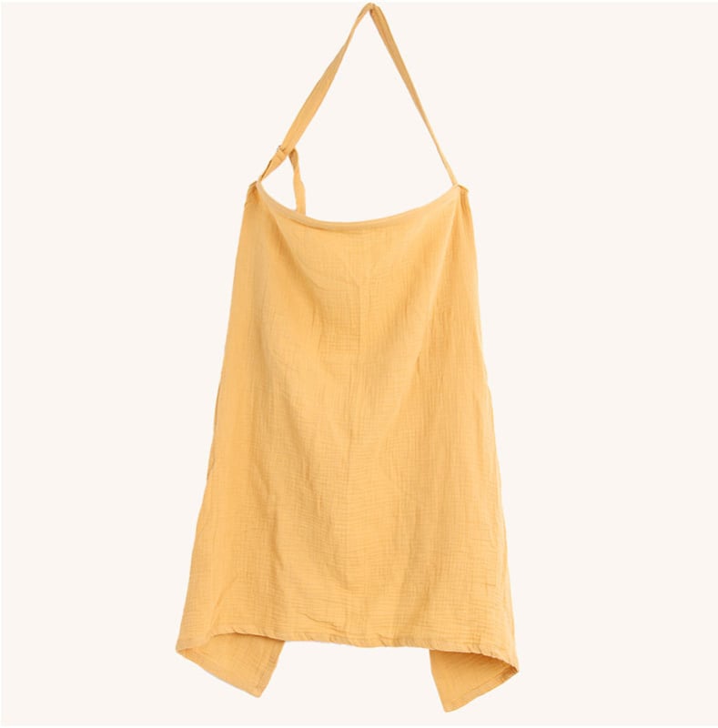 Κάλυμμα θηλασμού από βαμβάκι με κορδόνι, αστικός στυλ, χωρίς μανίκια, μοτίβο βαφής, λεπτό ύφασμα (121–140 g/m²)