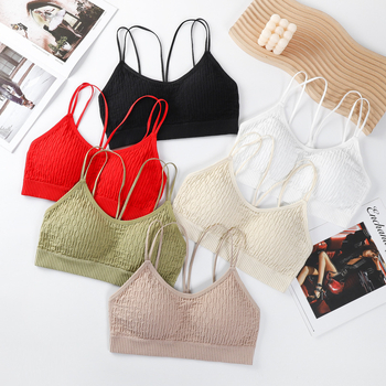 Сутиен без банели, без презрамки, с пълна чашка, нейлонова материя, красив гръб