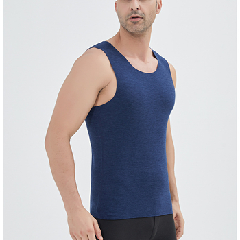 Termalna vesta, 100% vuna, antibakterijska, održava toplinu, debljina 251–300 g/m², okrugli ovratnik, unisex osnovni sloj