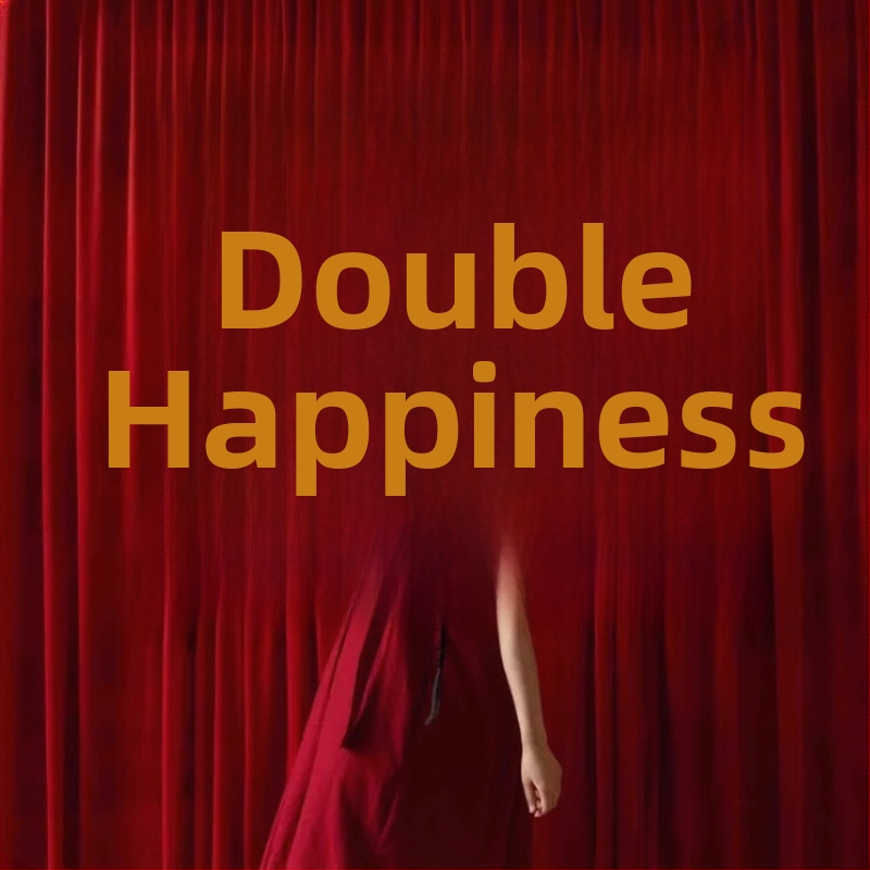 Vestuvių fono audinys su laimingaisiais simboliais, nuotraukoms, logotipų spauda