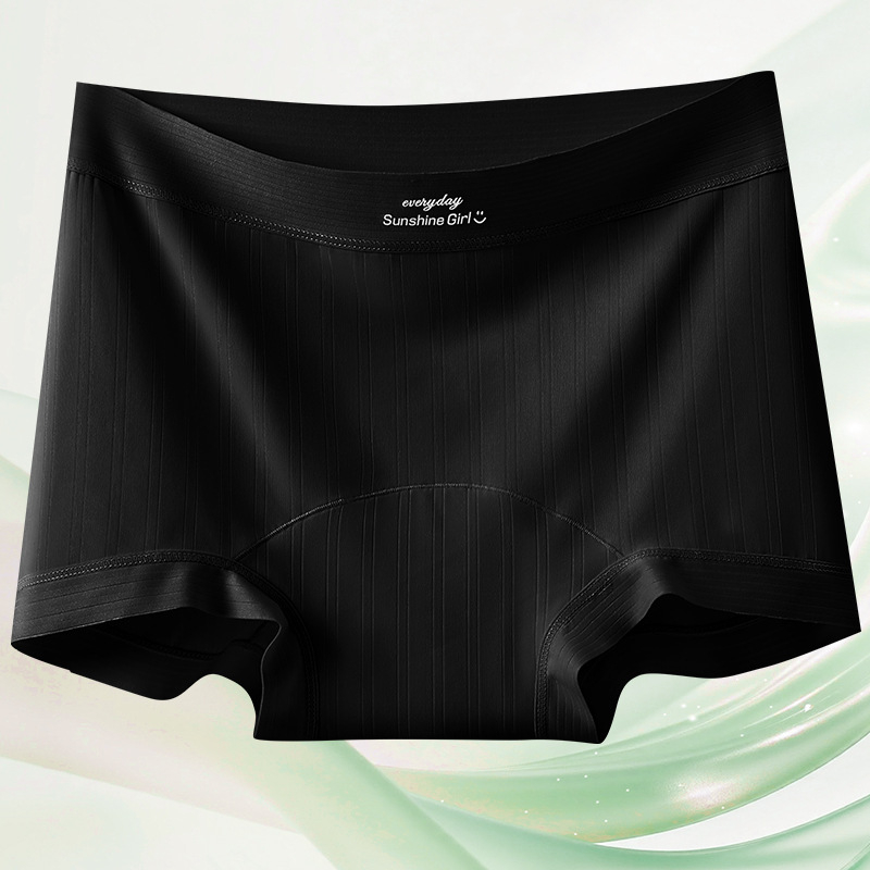 Moteriški boxer briefs iš Ice Silk audinio, aukštos juosmens, pilvo kontrole, užpakalio pakėlimas, kvėpuojančios