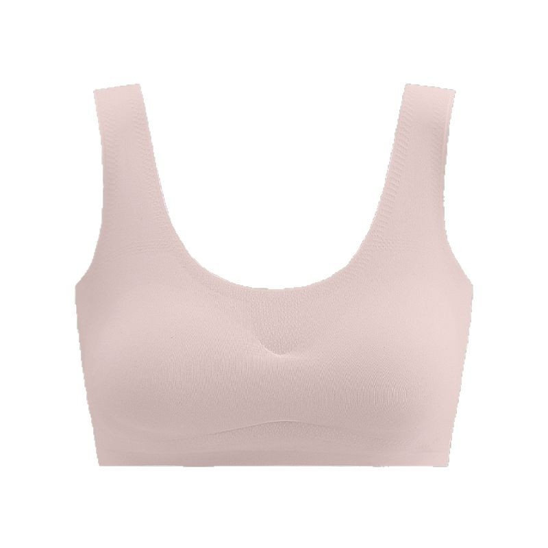 Mergaitei skirta sportinė liemenėlė-vest, nailono audinys, nailono įdaila, pilnas puodelis su plonu liejiniu ir kempine, fiksuoti dvigubi petnešos