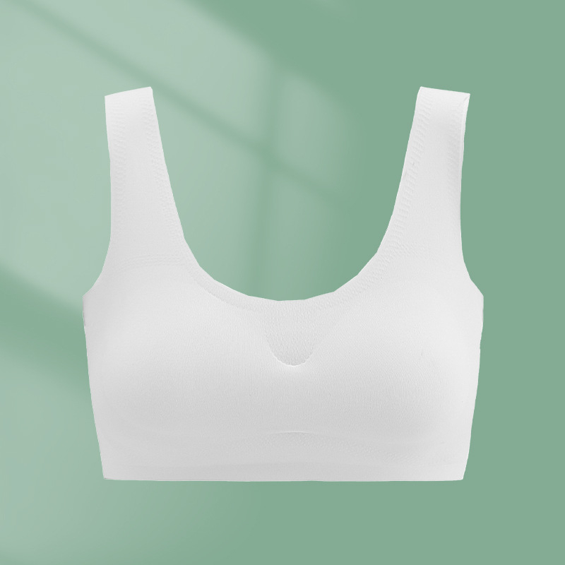 Mergaitei skirta sportinė liemenėlė-vest, nailono audinys, nailono įdaila, pilnas puodelis su plonu liejiniu ir kempine, fiksuoti dvigubi petnešos