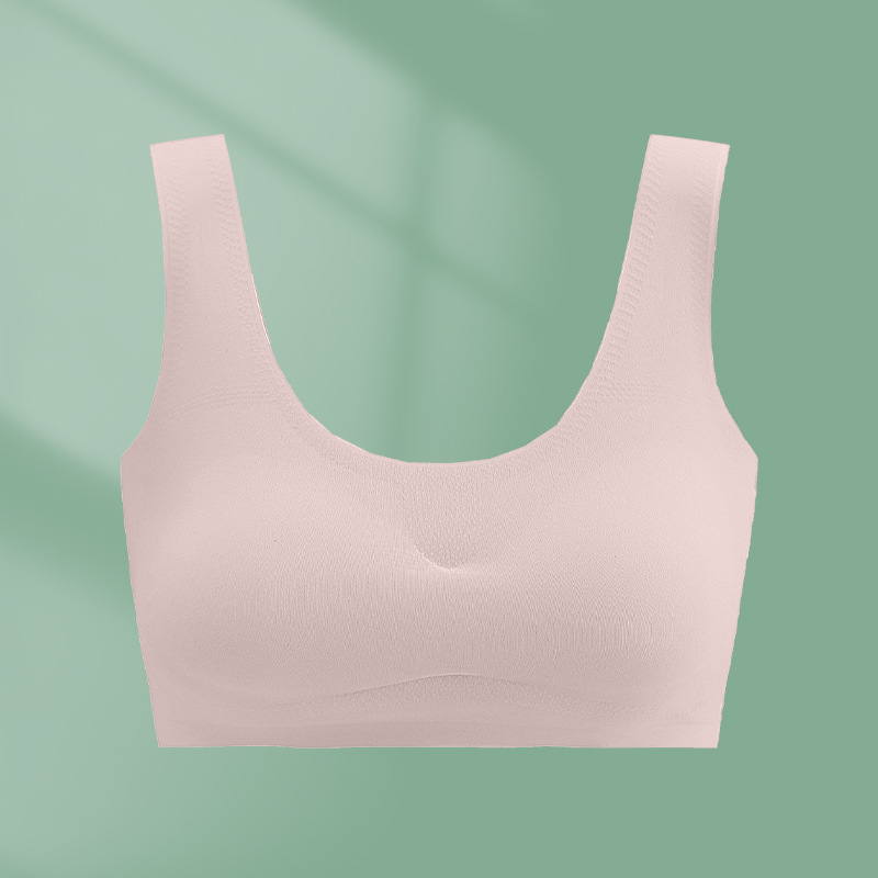 Mergaitei skirta sportinė liemenėlė-vest, nailono audinys, nailono įdaila, pilnas puodelis su plonu liejiniu ir kempine, fiksuoti dvigubi petnešos