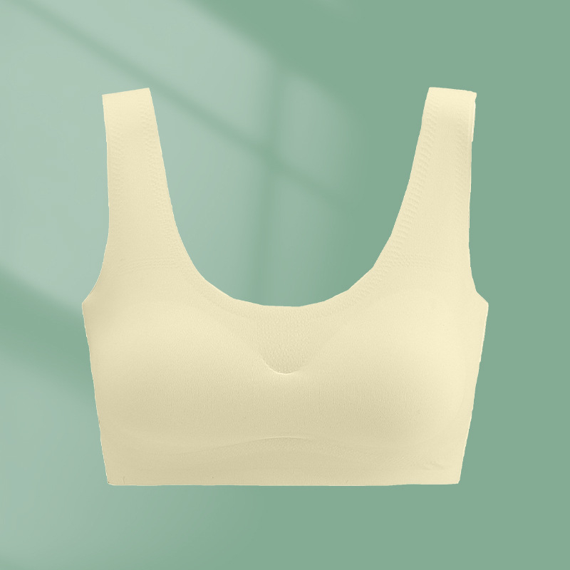 Mergaitei skirta sportinė liemenėlė-vest, nailono audinys, nailono įdaila, pilnas puodelis su plonu liejiniu ir kempine, fiksuoti dvigubi petnešos