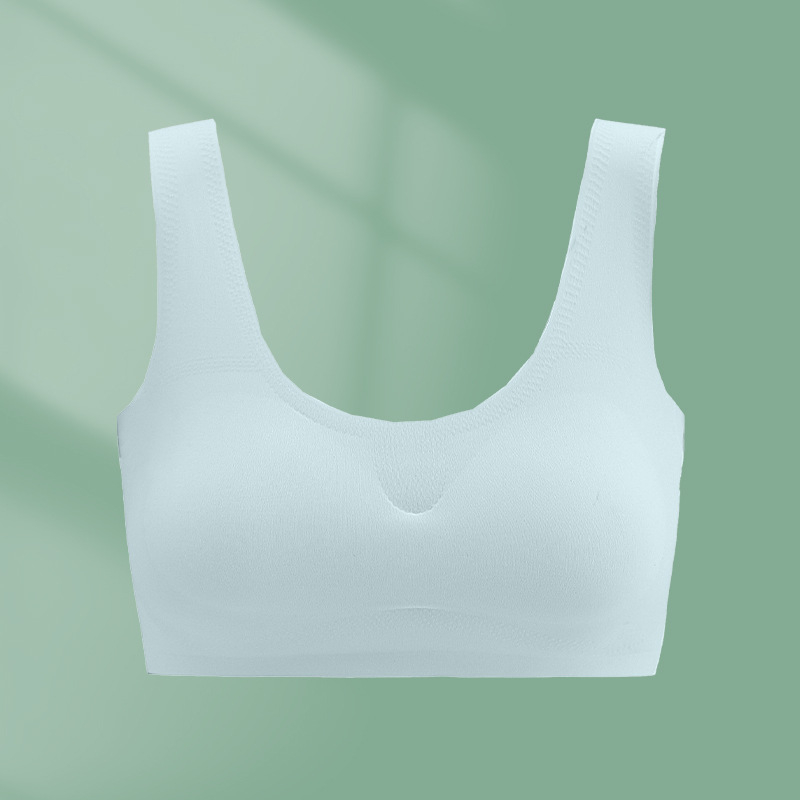 Mergaitei skirta sportinė liemenėlė-vest, nailono audinys, nailono įdaila, pilnas puodelis su plonu liejiniu ir kempine, fiksuoti dvigubi petnešos