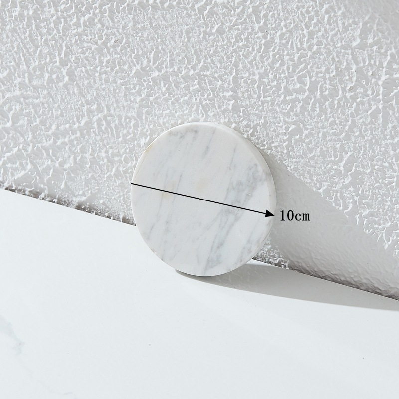 Μαρμάρινο σουβέρ ποτηριών, τετράγωνο, μοντέρνου μινιμαλιστικού στυλ, Rising sun