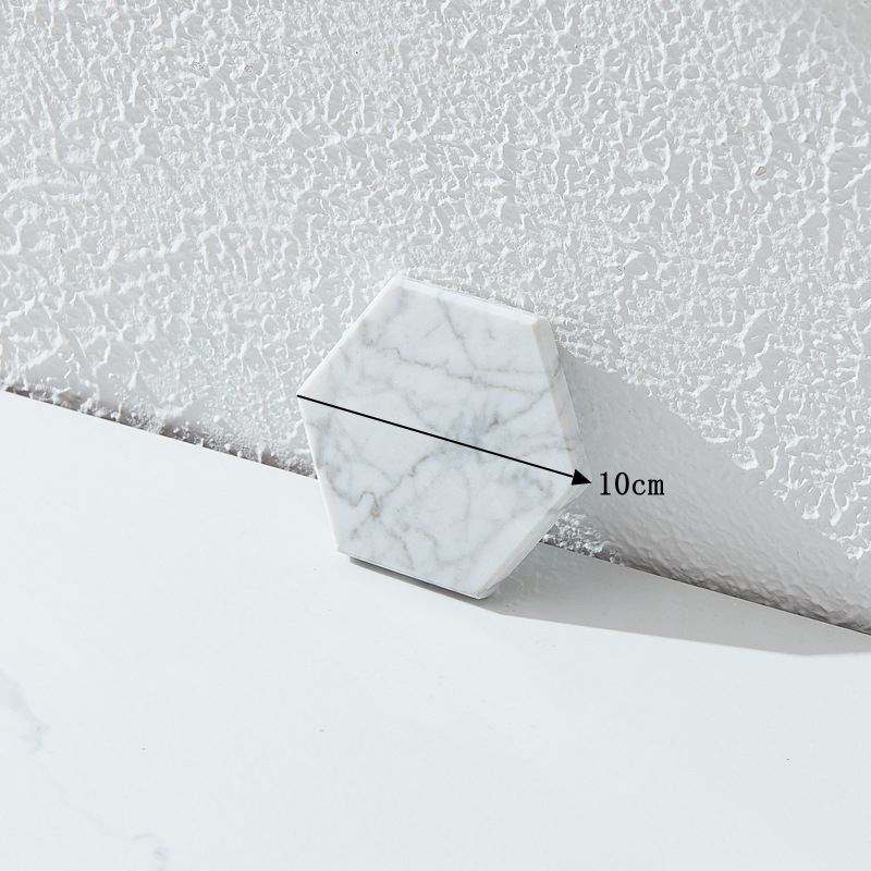 Μαρμάρινο σουβέρ ποτηριών, τετράγωνο, μοντέρνου μινιμαλιστικού στυλ, Rising sun