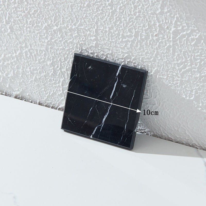 Μαρμάρινο σουβέρ ποτηριών, τετράγωνο, μοντέρνου μινιμαλιστικού στυλ, Rising sun