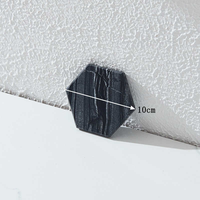 Μαρμάρινο σουβέρ ποτηριών, τετράγωνο, μοντέρνου μινιμαλιστικού στυλ, Rising sun