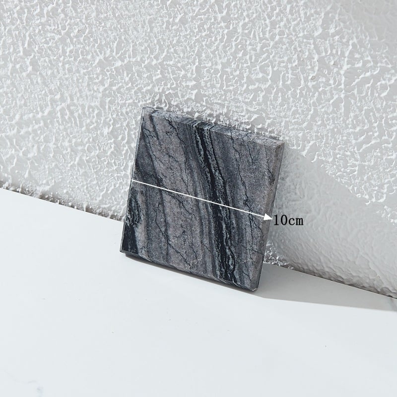 Μαρμάρινο σουβέρ ποτηριών, τετράγωνο, μοντέρνου μινιμαλιστικού στυλ, Rising sun