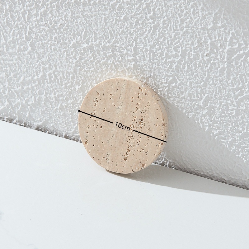 Μαρμάρινο σουβέρ ποτηριών, τετράγωνο, μοντέρνου μινιμαλιστικού στυλ, Rising sun