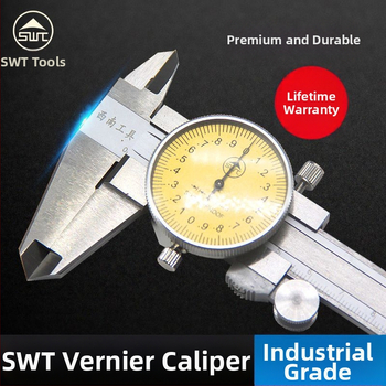 Индустриален верниер-штангенциркул, неръждаема стомана, мулти-обхват 0–150–200–300 мм