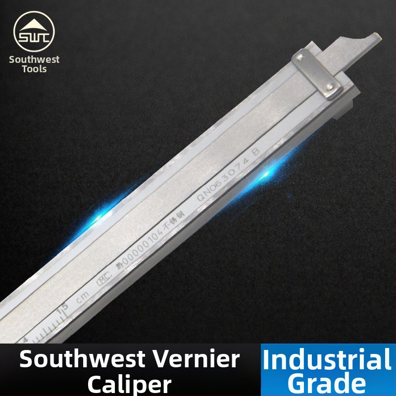 Priemyselnej triedy posuvné meradlo z nerezovej ocele, viacrozsahový 0–150–200–300 mm