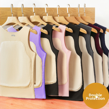 Bezšuvju termiska veste ar flīsu iekšējo oderi, dubultslāņu, V-veida kakla izgriezums, audums 201–250 g/m2, poliesters, unisex.