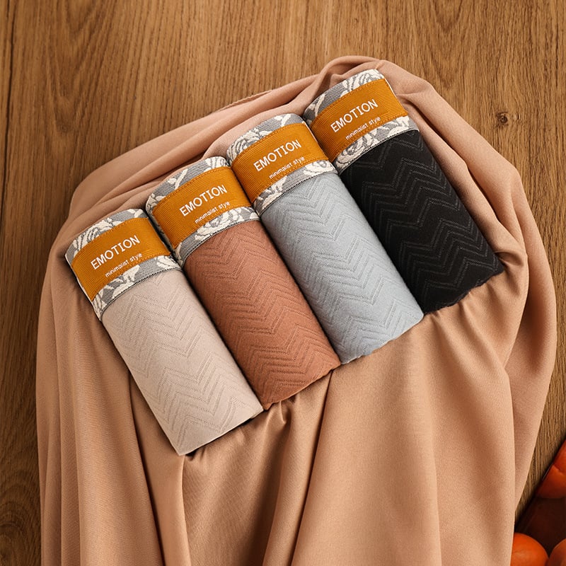 Antibakterijske klasične jacquard muške bokserice s ružičastim uzorkom, pamuk, prozračne, visoka elastičnost, nježne.