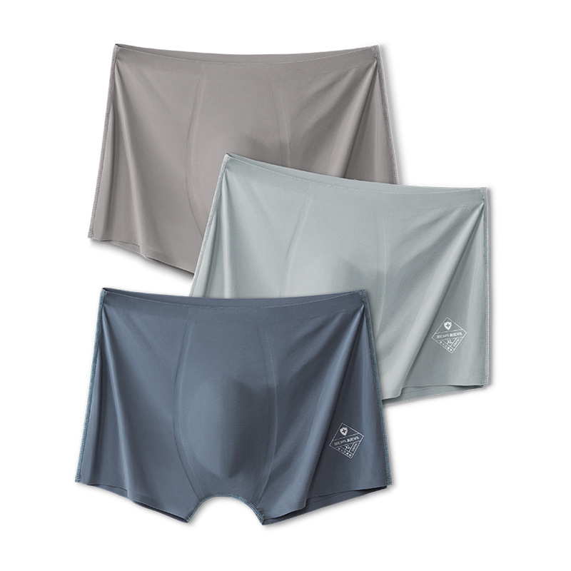 Muške Boxerice Ice Silk – brzo sušenje, prozračan; srednji struk, pleteni materijal, smjesa najlona i pamuka 80–90% najlona