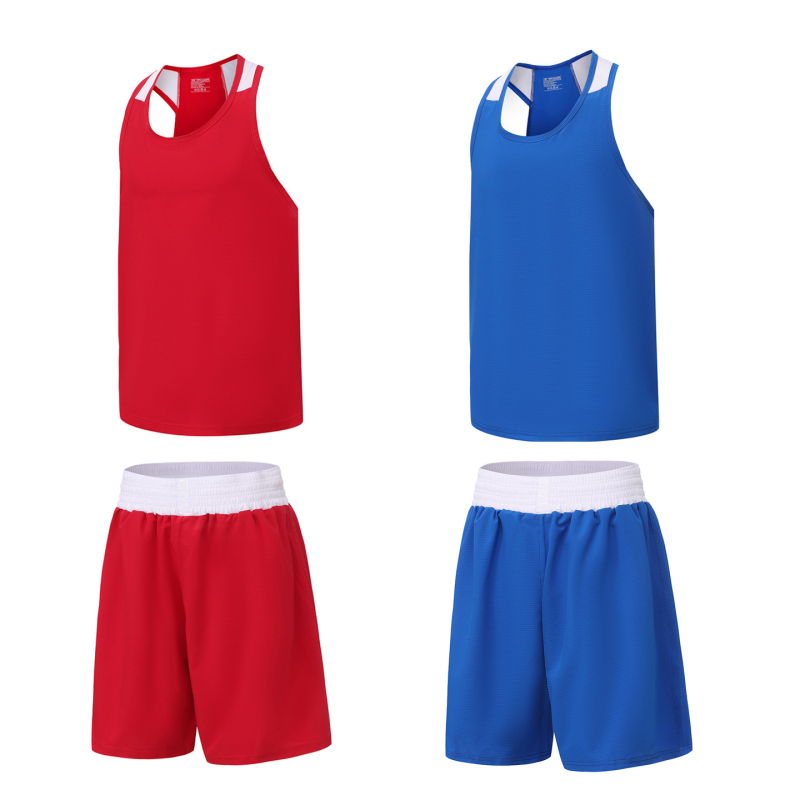 Boxing treniruočių komplektas – unisex, vaikams ir suaugusiems, Sanda Muay Thai treniruotės, Spausdinti komplektai, Profesinėms varžyboms treniruotis