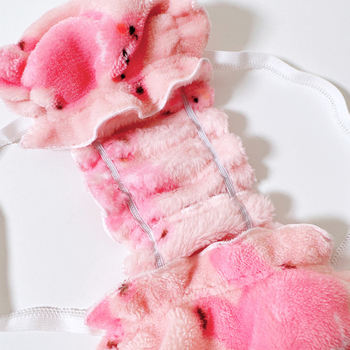 Chilot tip T-back pentru cupluri, fleece coral din poliester, talie medie, model 140819544, poliester 95–100%