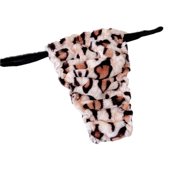 Chilot tip T-back pentru cupluri, fleece coral din poliester, talie medie, model 140819544, poliester 95–100%