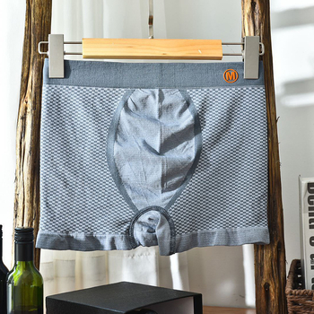 Muške besprijekorne bokserice, brzo sušeći najlon, pleteni materijal, 31-40D, srednji pojas