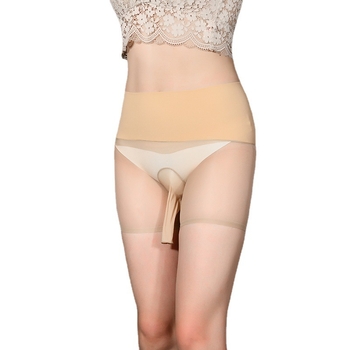 Vyriniai be siūlių boxeriai su U‑formos kišene, aukštas juosmuo, nailonas 70–80%, kvėpuojantys, ribinis mezginys