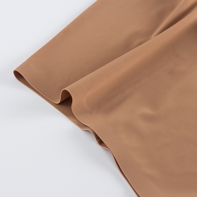 Moterų plius dydžio saugos kelnaitės, kvėpuojančios, Ice Silk audinys, 85% nailonas, vidurinis liemuo