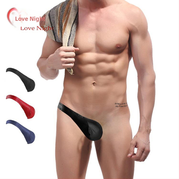 Vyrų G-string apatiniai, Cortical audinys, pagrindinis audinys: Spandex 90–95%, pakuotė maišelyje