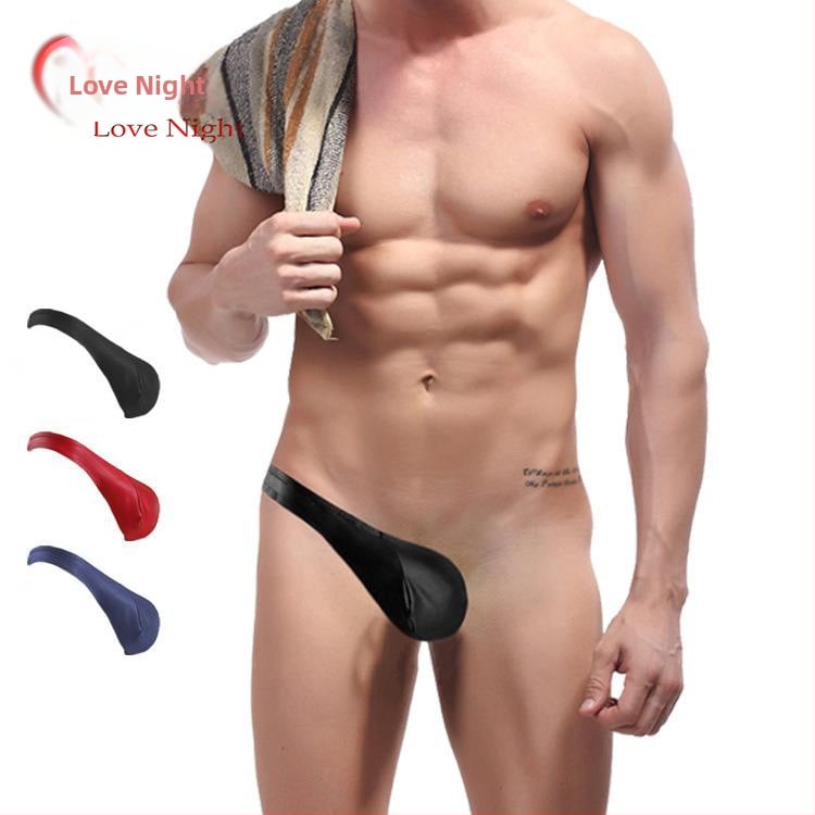 Vyrų G-string apatiniai, Cortical audinys, pagrindinis audinys: Spandex 90–95%, pakuotė maišelyje