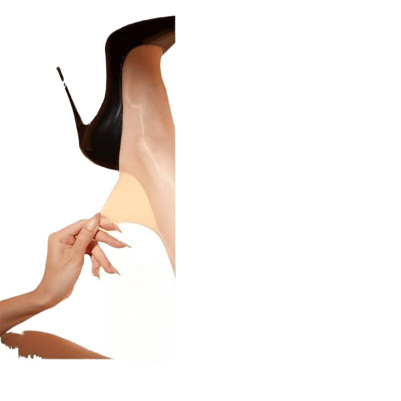 Varrás nélküli harisnyanadrág nyitott ágyékkal, ultra vékony, 5D denier, Nylon-Spandex