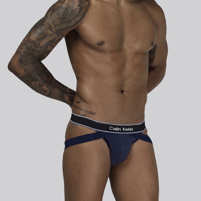 Cailin Kelei Muške gaćice niskog struka s U-oblikom džepa, prozračni Modal materijal, jednobojni uzorak, za sve sezone