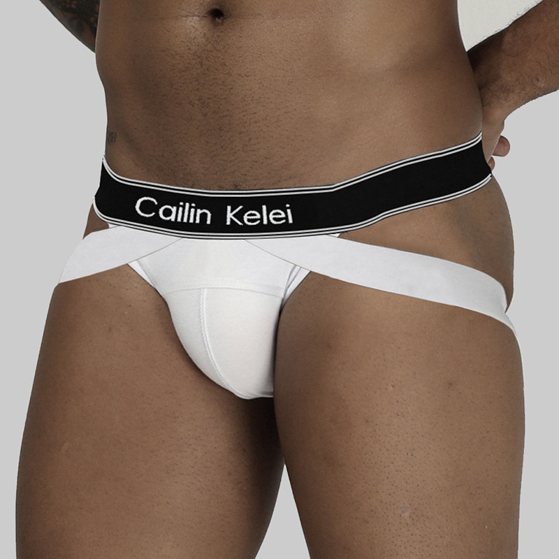 Cailin Kelei Muške gaćice niskog struka s U-oblikom džepa, prozračni Modal materijal, jednobojni uzorak, za sve sezone