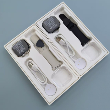 CD20Max Ceas Inteligent, versiune celulară S11 cu slot SIM, buton tactil de amprentă și Cameră rotativă; afișaj AMOLED pătrat, carcasă din aliaj de aluminiu